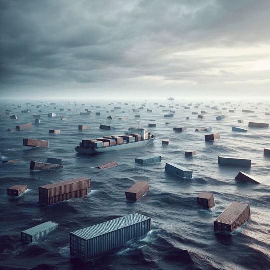 Are shipping containers lost at sea recovered? 
