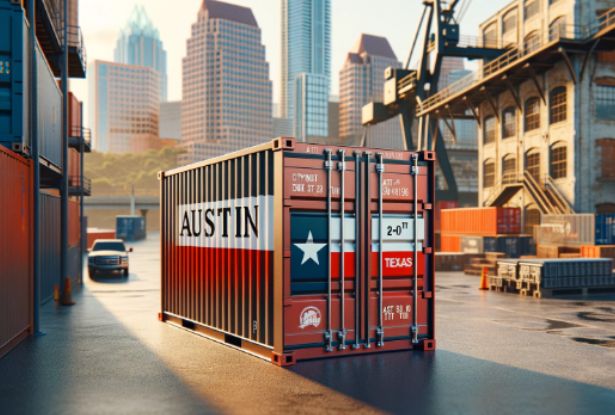 Double door shipping containers Austin TX