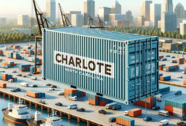 Double door shipping containers Charlotte NC