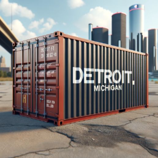 Shipping containers delivery Detroit MI