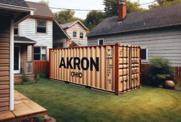 Double door shipping containers Akron OH