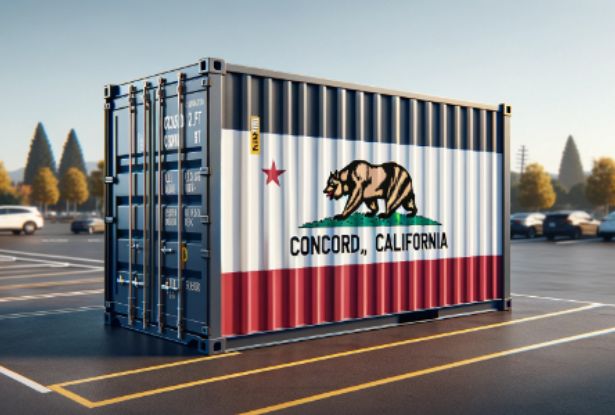 Double door shipping containers Concord CA