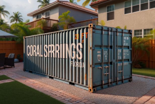 Double door shipping containers Coral Springs FL