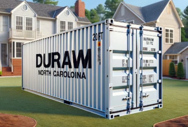 Double door shipping containers Durham NC