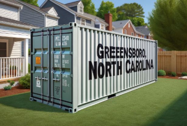 Double door shipping containers Greensboro NC