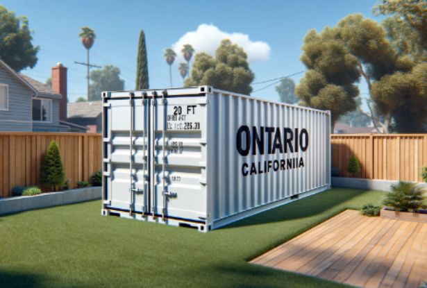 Double door shipping containers Ontario CA