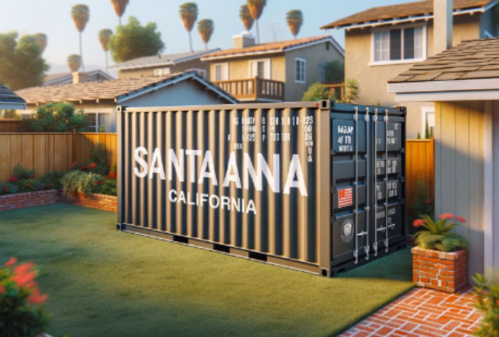 Double door shipping containers Santa Ana CA