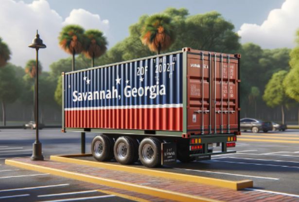 Double door shipping containers Savannah GA