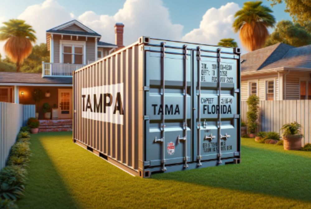Double door shipping containers Tampa FL