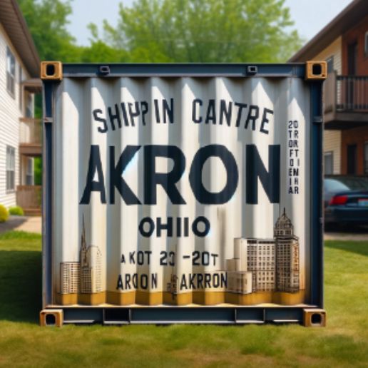 Shipping containers delivery Akron OH