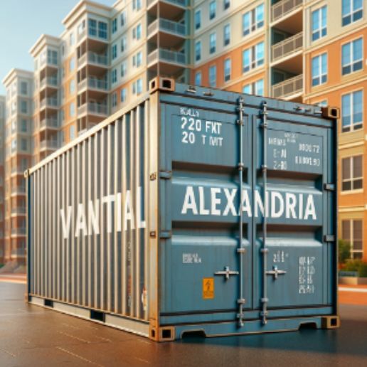 Shipping containers delivery Alexandria VA