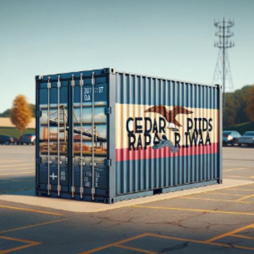 Shipping containers delivery Cedar Rapids IA
