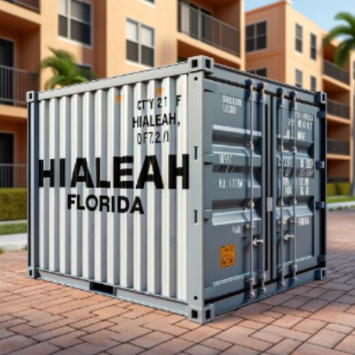 Shipping containers delivery Hialeah FL