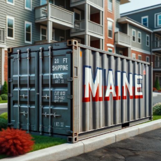 Shipping containers delivery Maine