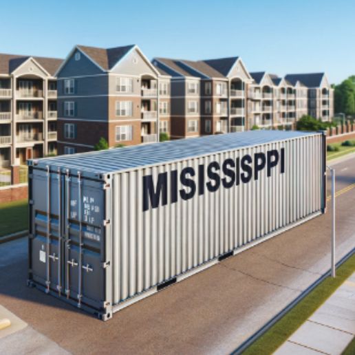Shipping containers delivery Mississippi