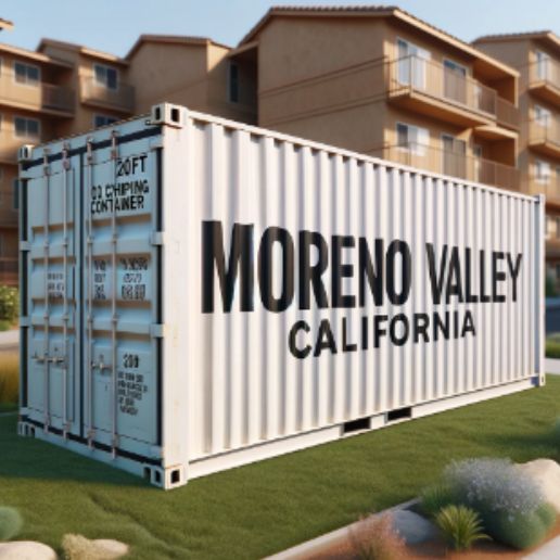 Shipping containers delivery Moreno Valley CA