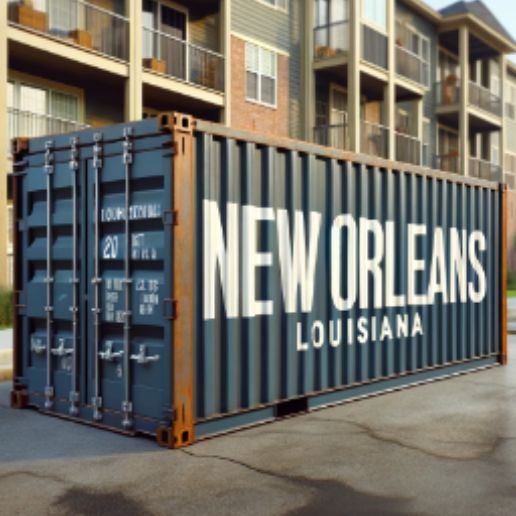 Shipping containers delivery New Orleans LA