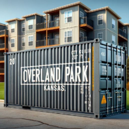 Shipping containers delivery Overland Park KS