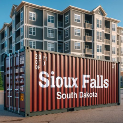 Shipping containers delivery Sioux Falls SD