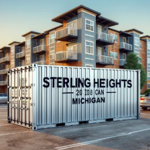Shipping containers delivery Sterling Heights MI