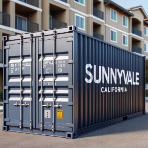 Shipping containers delivery Sunnyvale CA