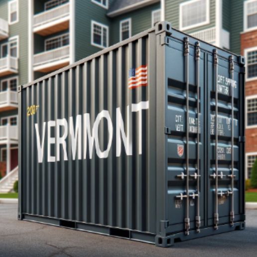 Shipping containers delivery Vermont