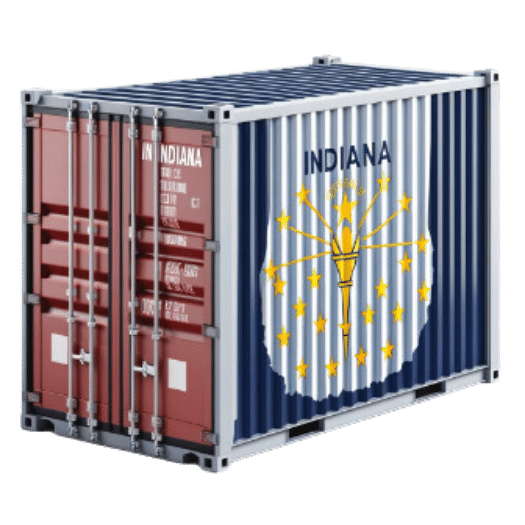 Cargo containers for sale and rent Indiana