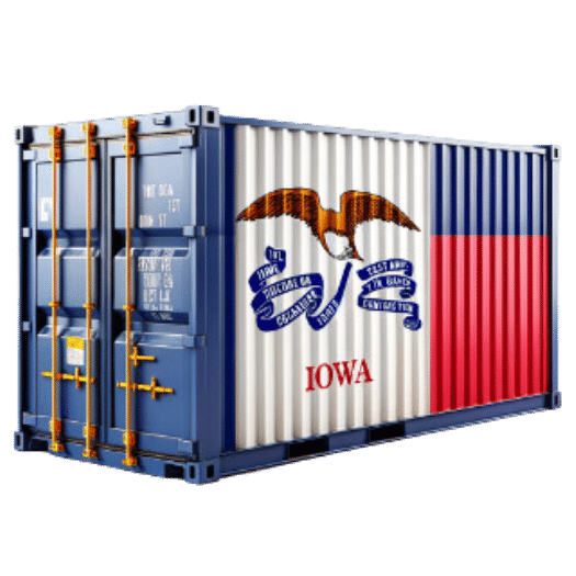 Cargo containers for sale and rent Iowa