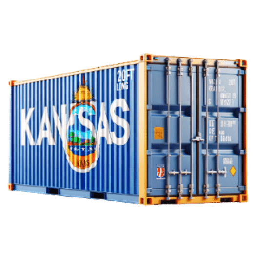 Cargo containers for sale and rent Kansas