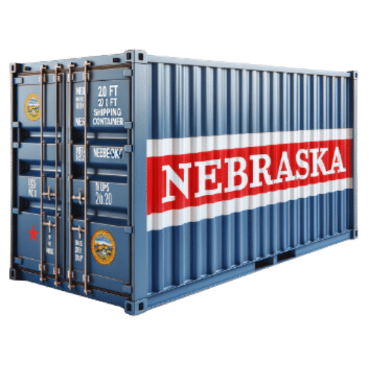 Cargo containers for sale and rent Nebraska