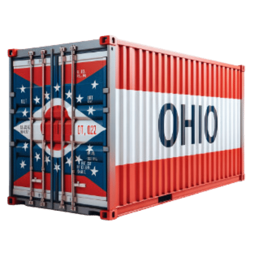 Cargo containers for sale and rent Ohio