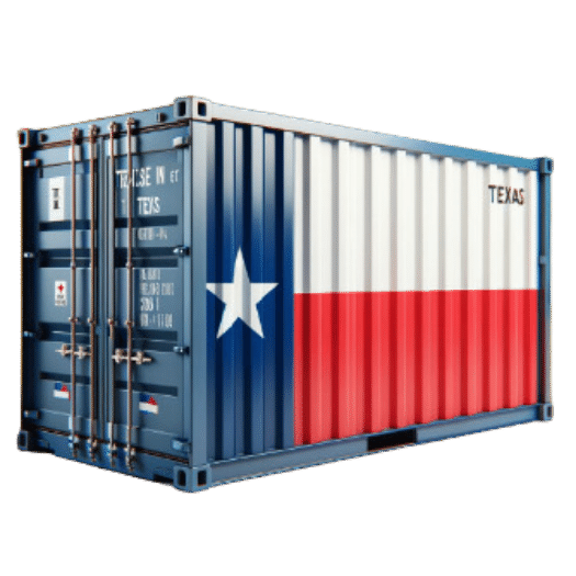 Cargo containers for sale and rent Texas