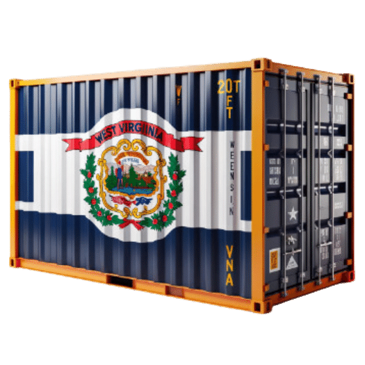 Cargo containers for sale and rent West Virginia