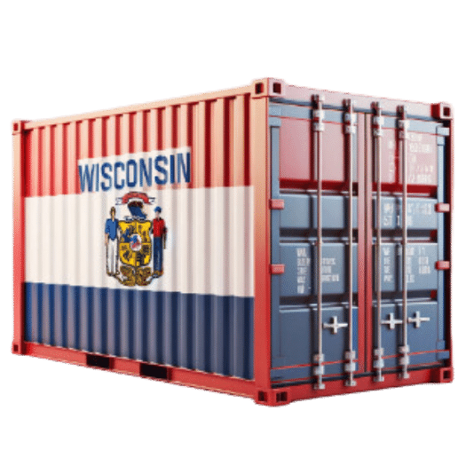 Cargo containers for sale and rent Wisconsin