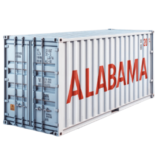 Double door shipping containers Alabama
