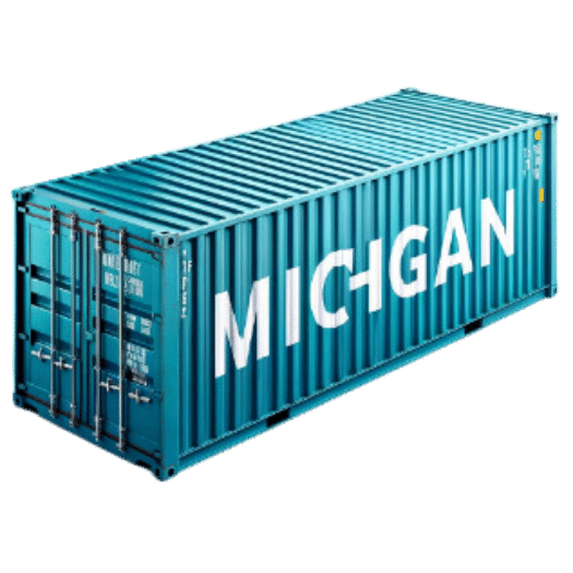 Shipping containers for sale Michigan or in Michigan