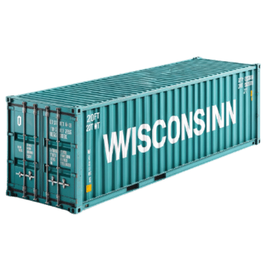 Shipping containers for sale Wisconsin or in Wisconsin