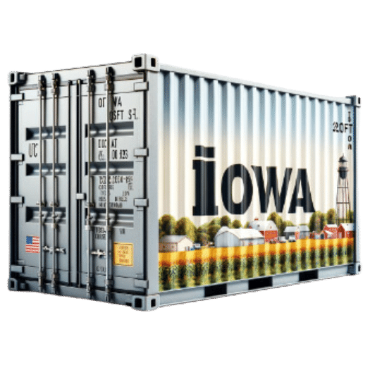 Storage containers for sale or rent Iowa
