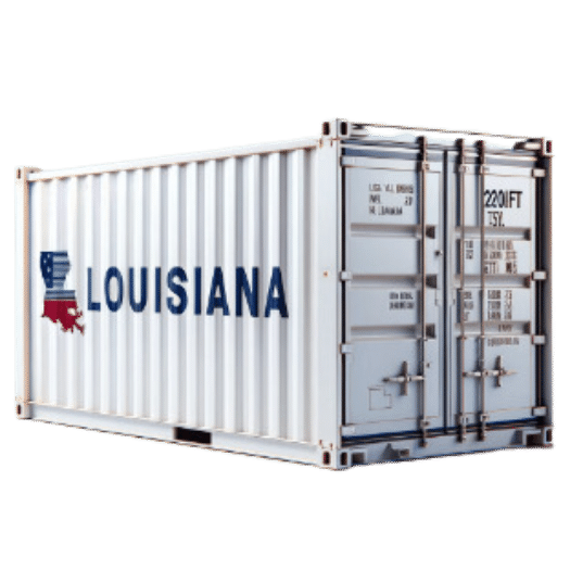 Storage containers for sale or rent Louisiana